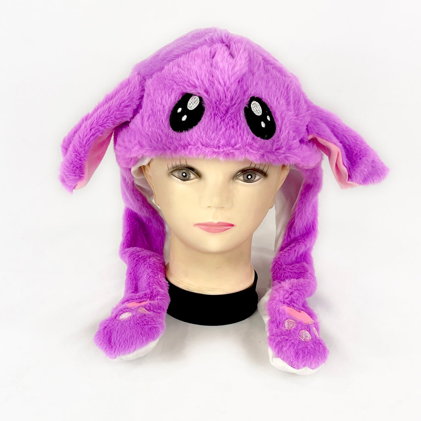 Cute Cartoon Face Moving Ear Beanie HA1215-2D (12PC)