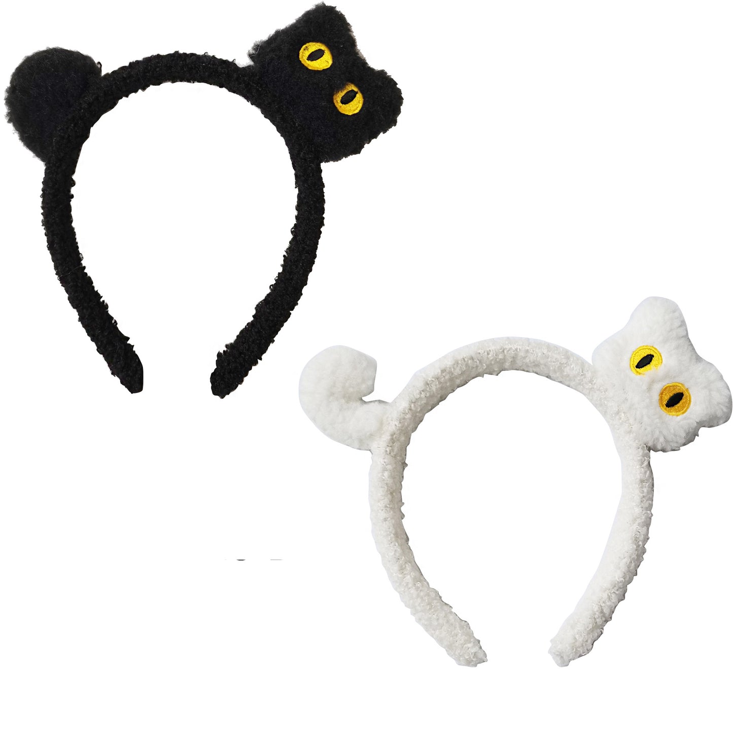 CUTE CAT CARTOON HEADBAND 3228-22 (12PC)