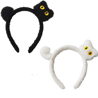 CUTE CAT CARTOON HEADBAND 3228-22 (12PC)