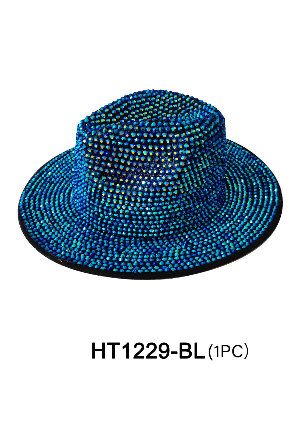 Rhinestone Fedora HT1229 (1PC)