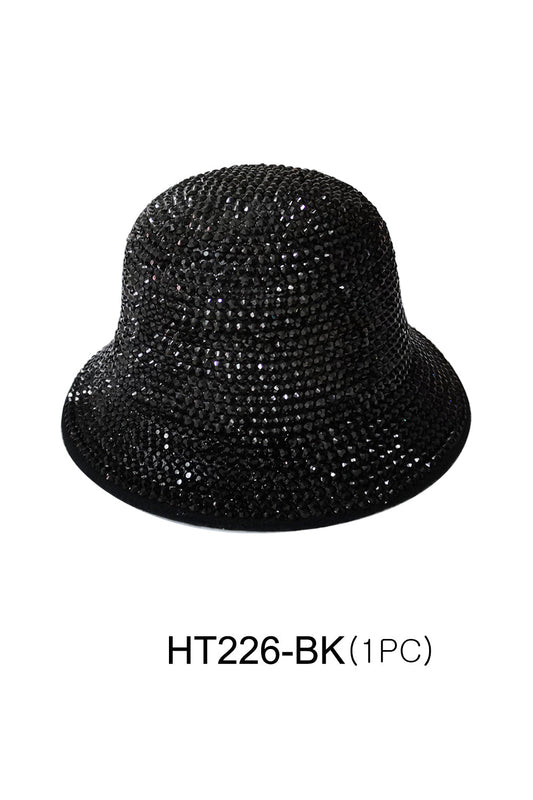 Rhinestone Bucket Hat HT226 (1PC)