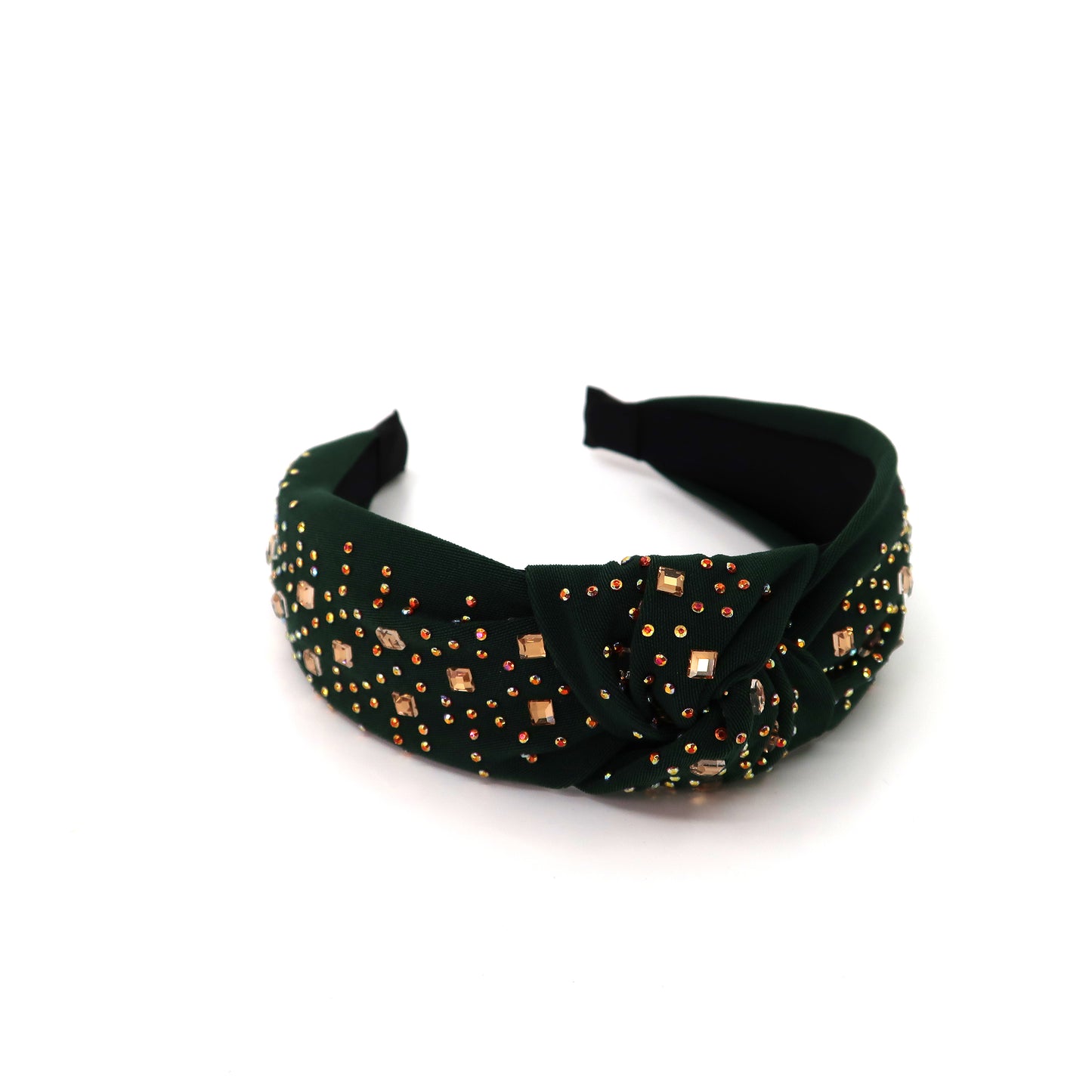 Square Rhinestone Decor Knot Headband HB920-45 (12PC)