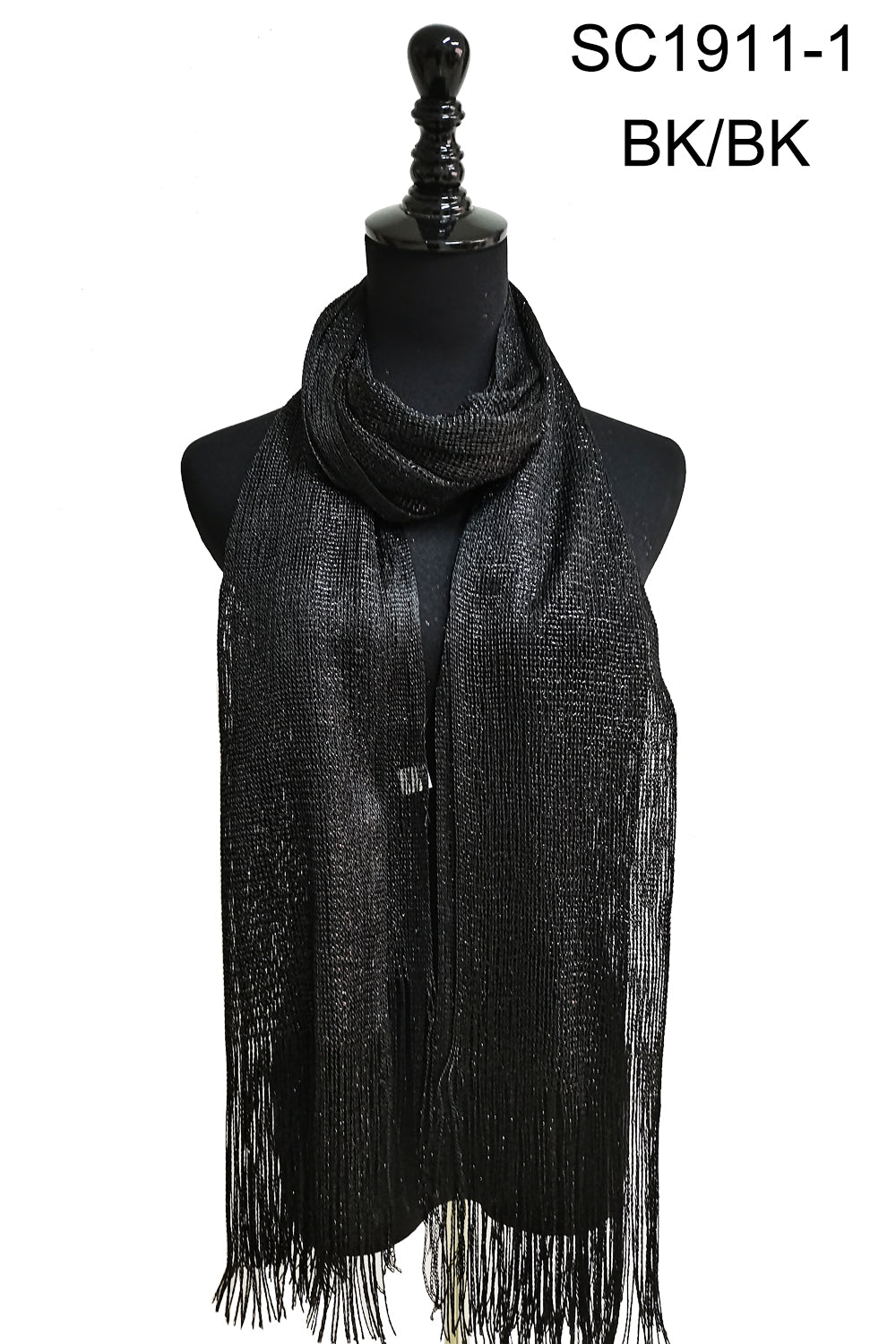 Metallic Scarves MS1911A (12pc)