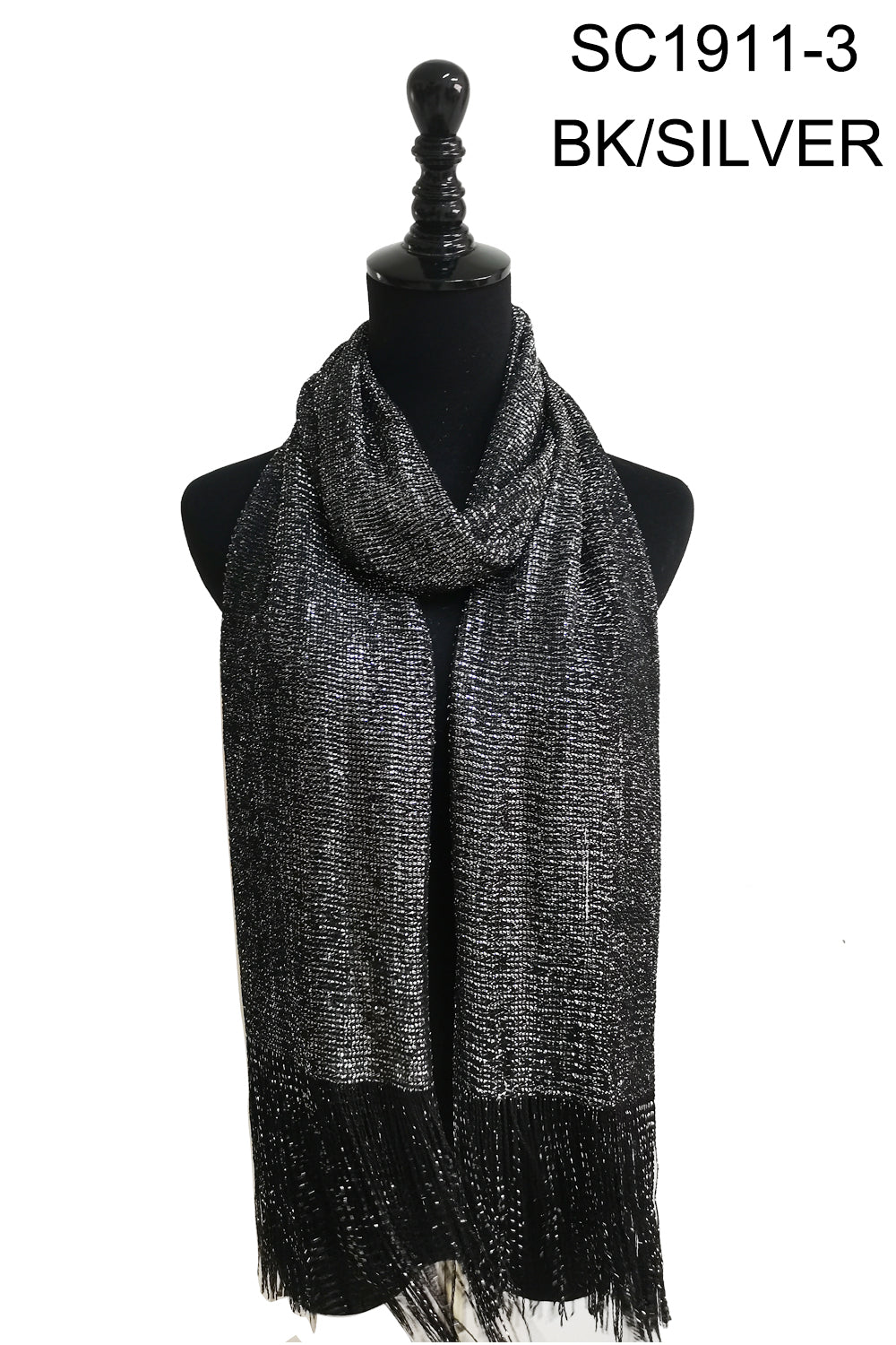 Metallic Scarves MS1911A (12pc)