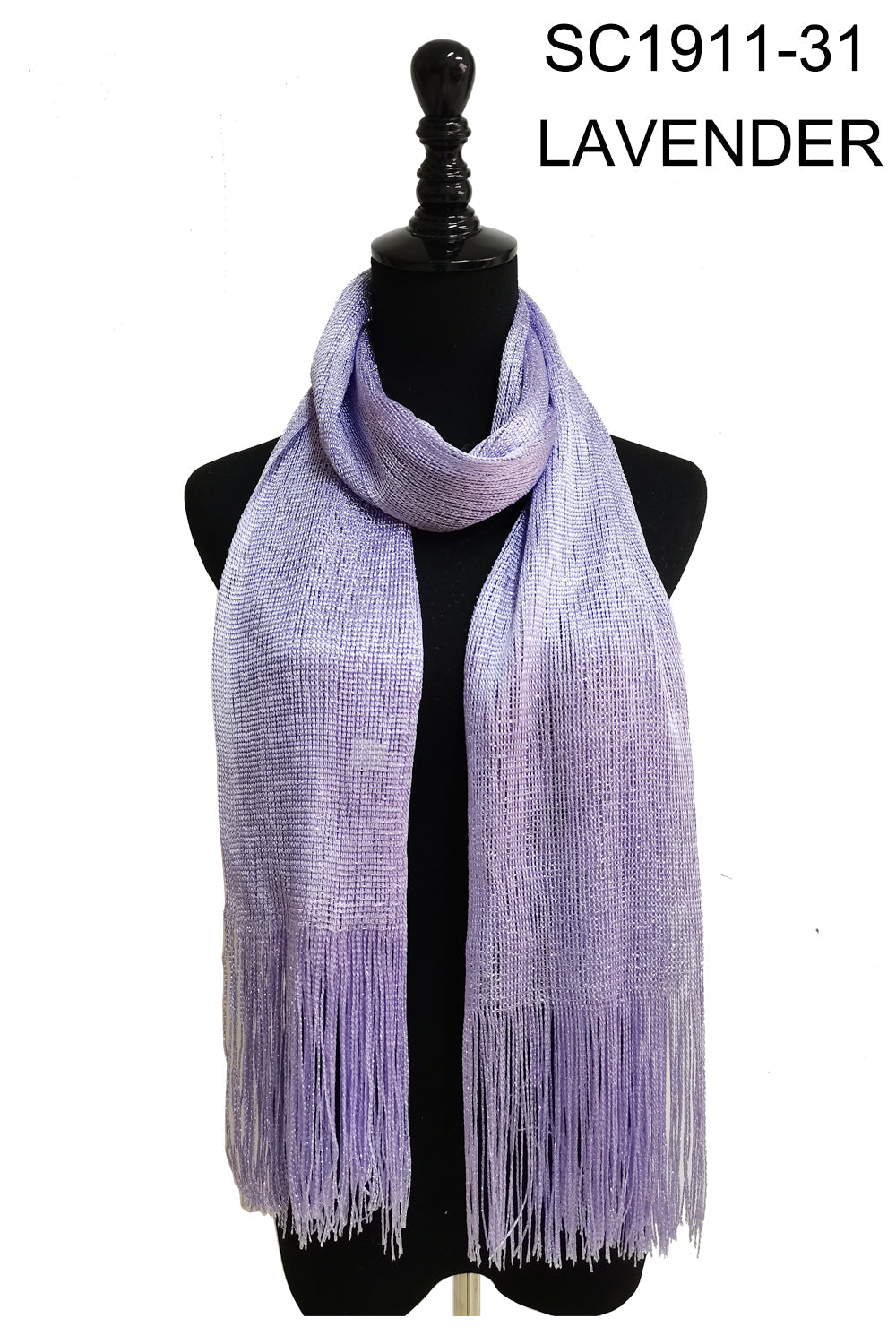 Metallic Scarves MS1911A (12pc)