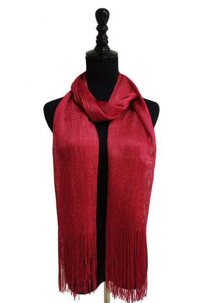 Metallic Scarves MS1911A (12pc)