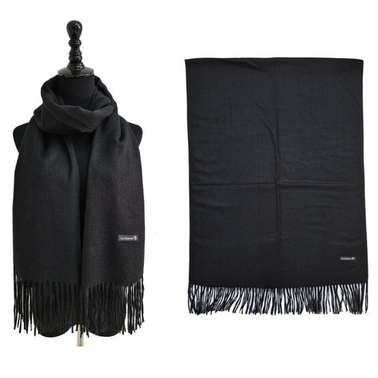 Cashmere Feel Plain Scarves CA4670 (12PC)