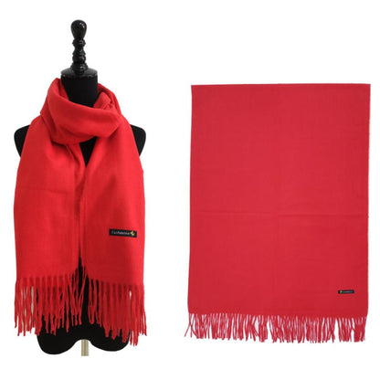 Cashmere Feel Plain Scarves CA4670 (12PC)