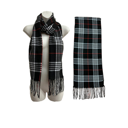 Men's Plaid Pattern Scarves SCF6528 (6PC)
