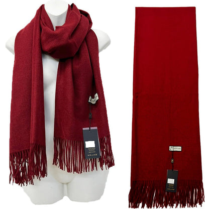 Cashmere Feel Plain Scarves SCF825 (6PC)