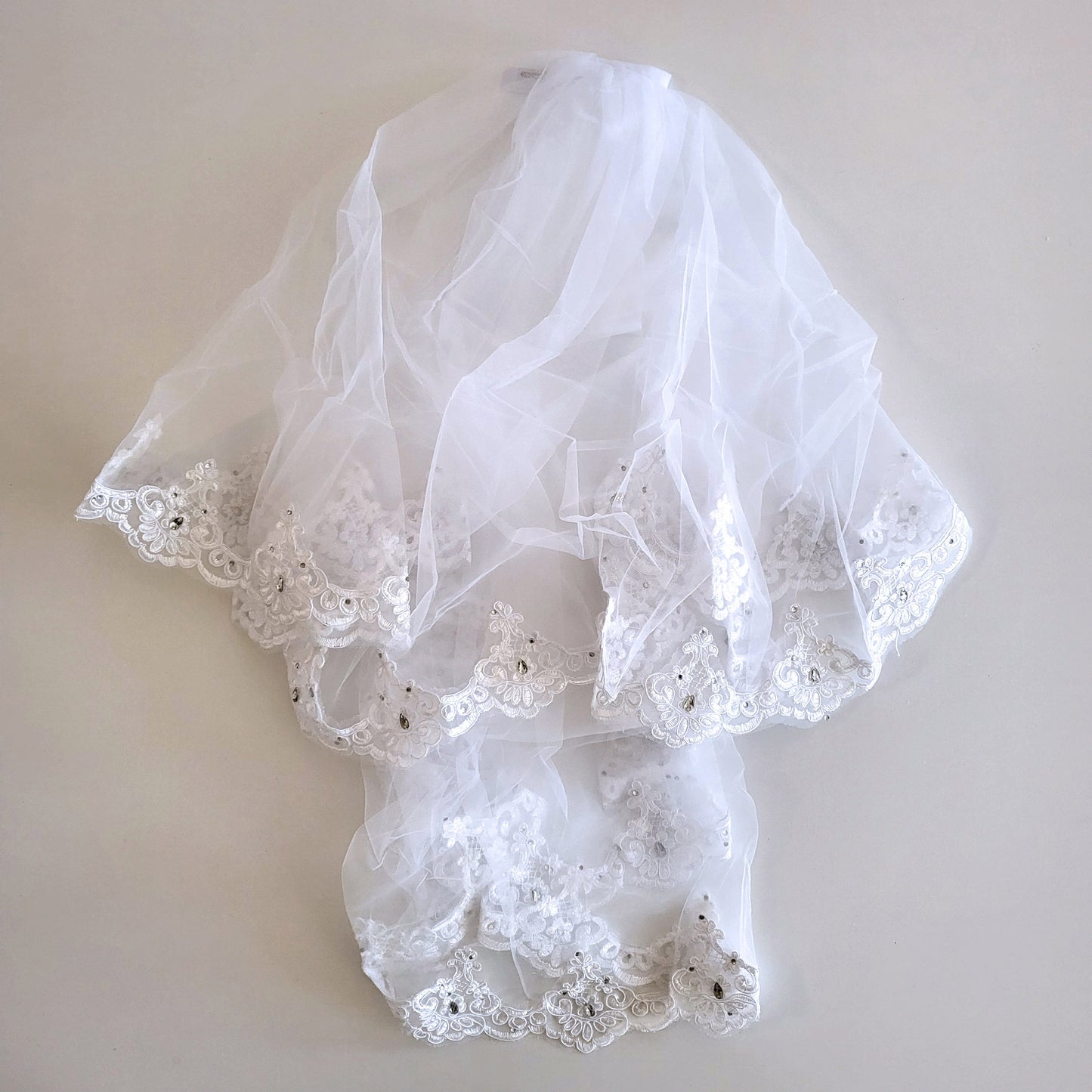 Wedding Veil WV333-32 (3PC)
