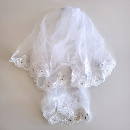 Wedding Veil WV333-32 (3PC)