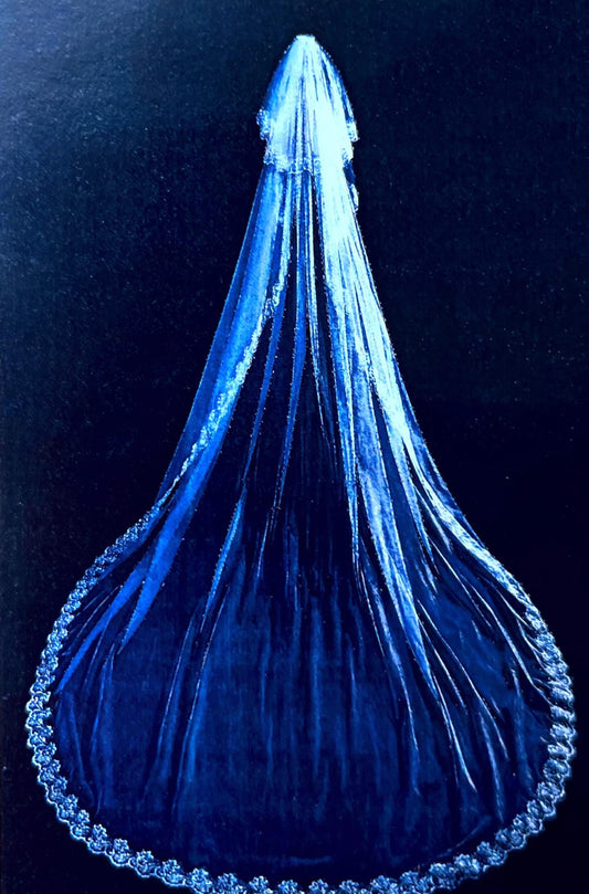 Wedding Veil WV337-110 (1pc)